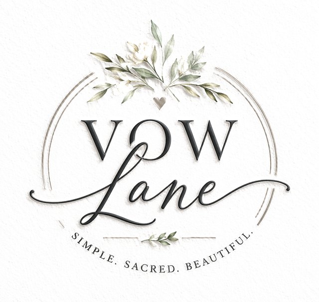Vow Lane — Simple. Sacred. Beautiful.